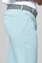 Load image into Gallery viewer, Meyer - Roma Comfort Fit Fine Cotton Chino, Aqua
