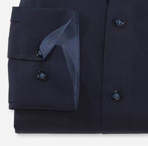 OLYMP -  Luxor Modern Fit Navy Shirt