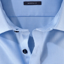 Load image into Gallery viewer, Olymp - Luxor Business Shirt, Mdern Fit, Global Kent, Bleu
