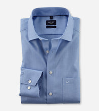 Load image into Gallery viewer, OLYMP - Luxor, Business Shirt, Modern Fit, Global Kent, Brick Blue
