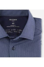 Load image into Gallery viewer, OLYMP - Modern Fit, Blue Patterened Shirt
