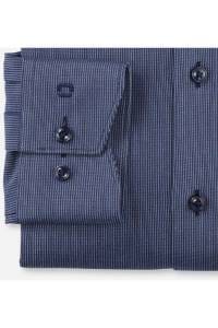 OLYMP - Modern Fit, Blue Patterened Shirt
