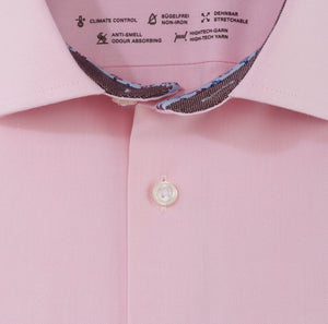 OLYMP - Luxor 24/Seven, Modern fit, Global Kent, Pink Shirt