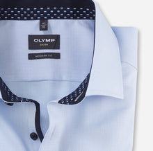 Load image into Gallery viewer, OLYMP - Modern Fit Blue Shirt
