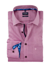 Load image into Gallery viewer, OLYMP - Modern Fit, Textured Weave, Fushsia
