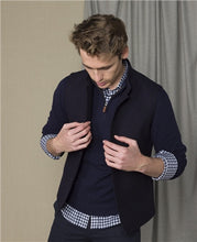 Load image into Gallery viewer, Magee - Tullagh Classic Fit, Checkered Navy
