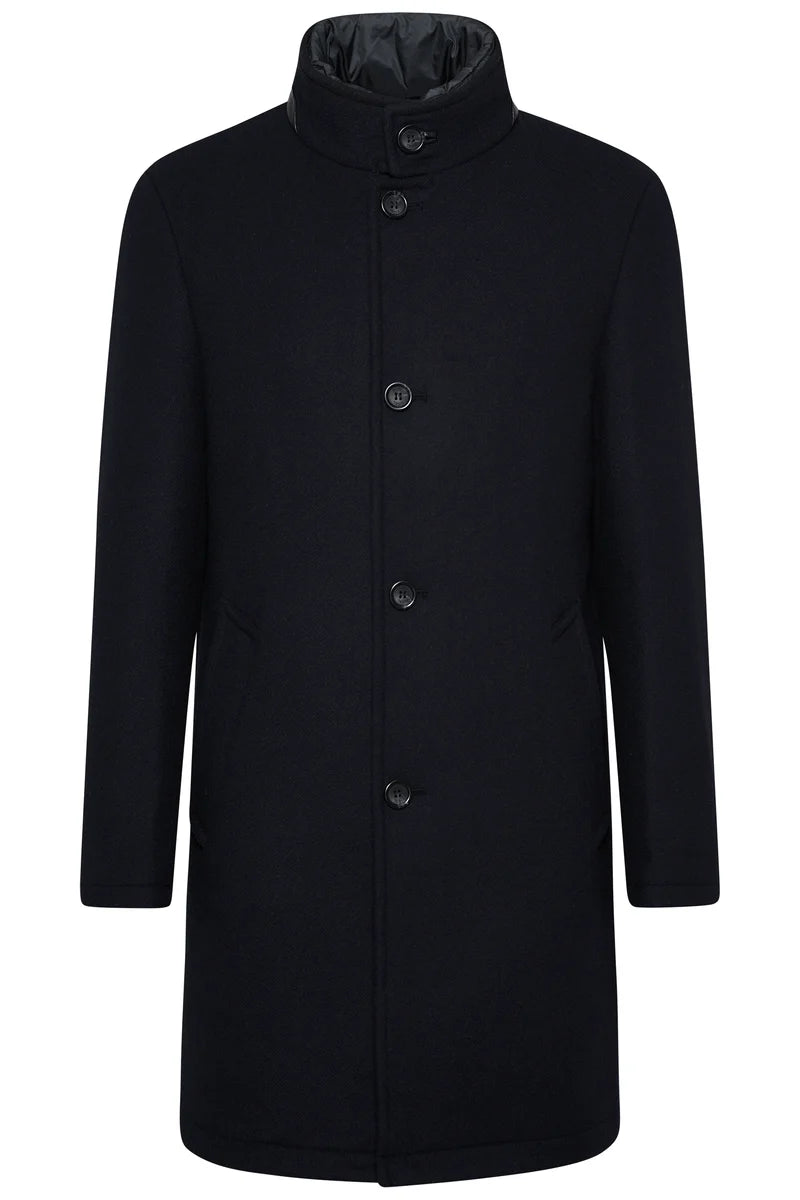 Digel - Delray Insert Overcoat, Navy