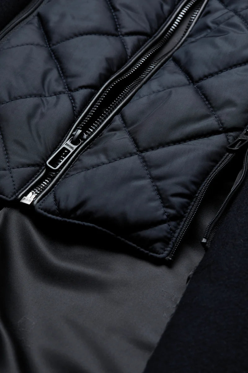 Digel - Delray Insert Overcoat, Navy