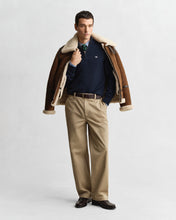 Load image into Gallery viewer, GANT - Casual Cotton Half-Zip Sweater, Evening blue
