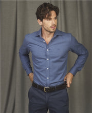 Load image into Gallery viewer, Magee - Dutsh Dunross Tailored Shirt , Blue
