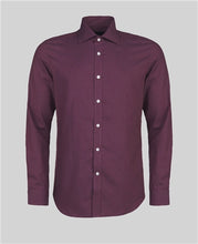 Load image into Gallery viewer, Magee - Dutsh Dunross Tailored Shirt, Wine
