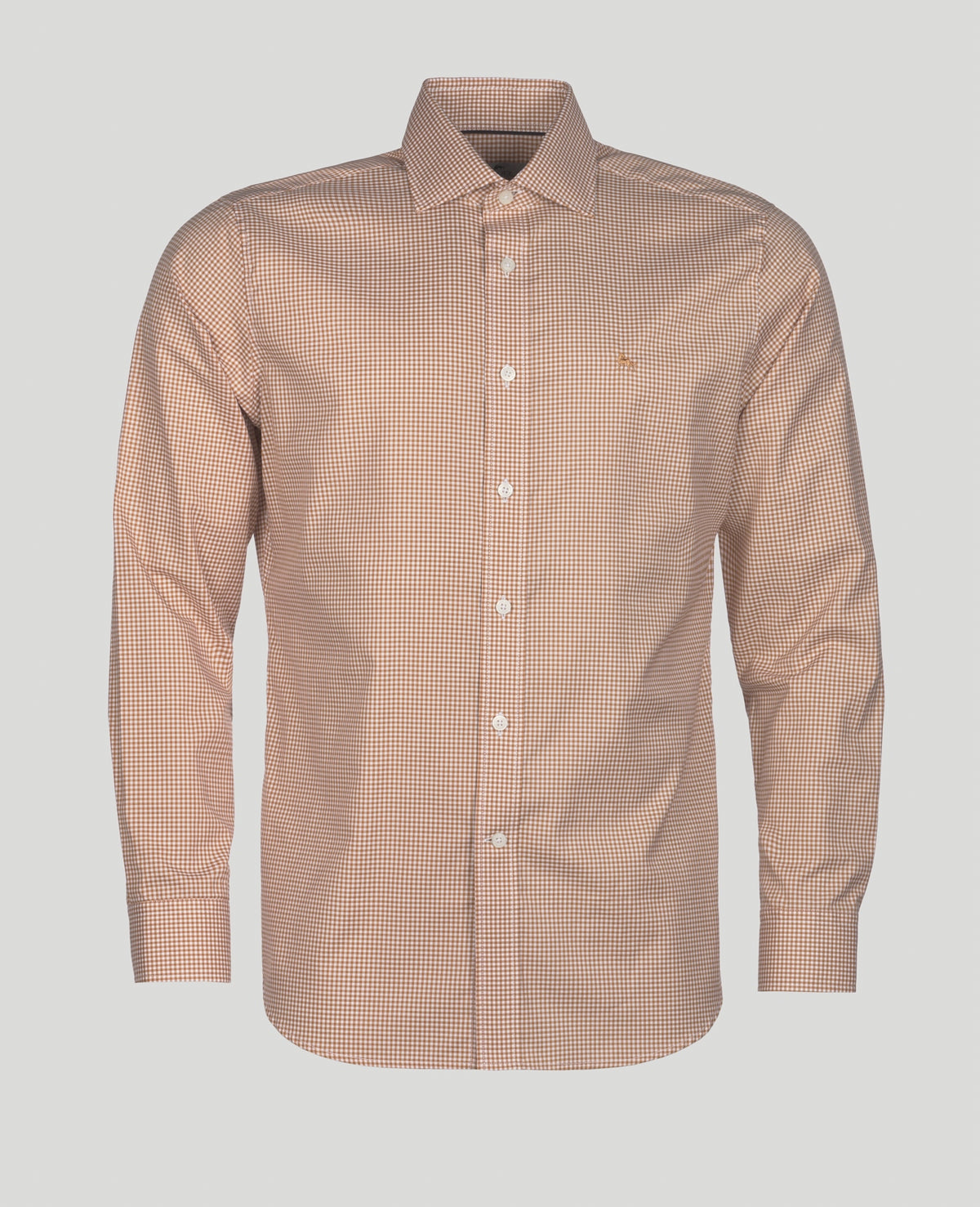 Magee - Tullagh Classc Check Shirt, Orange