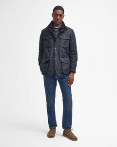 Barbour - Ogston Wax Jacket, Navy