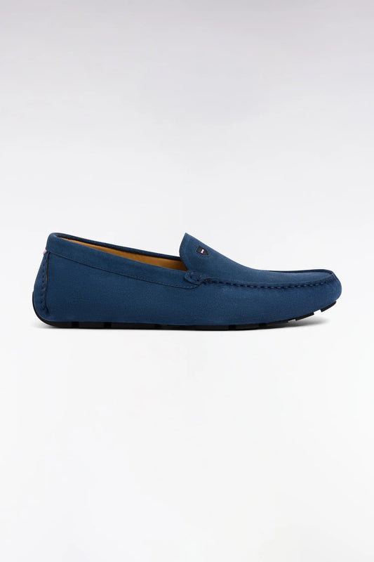 Eden Park - Suede Leather Moccasin, Navy, Nico