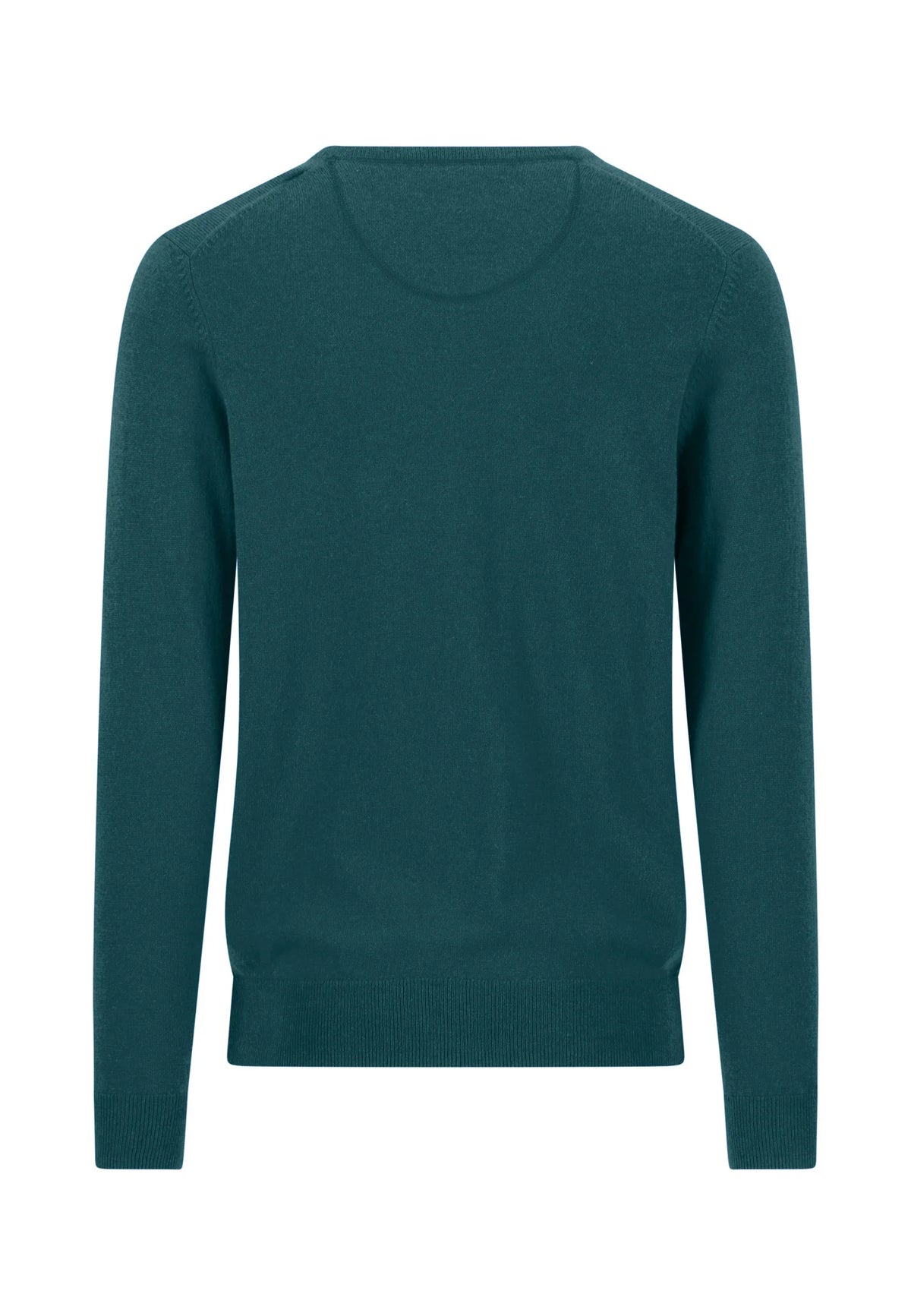 Fynch-Hatton - Merino Cashmere V-Neck, Teal