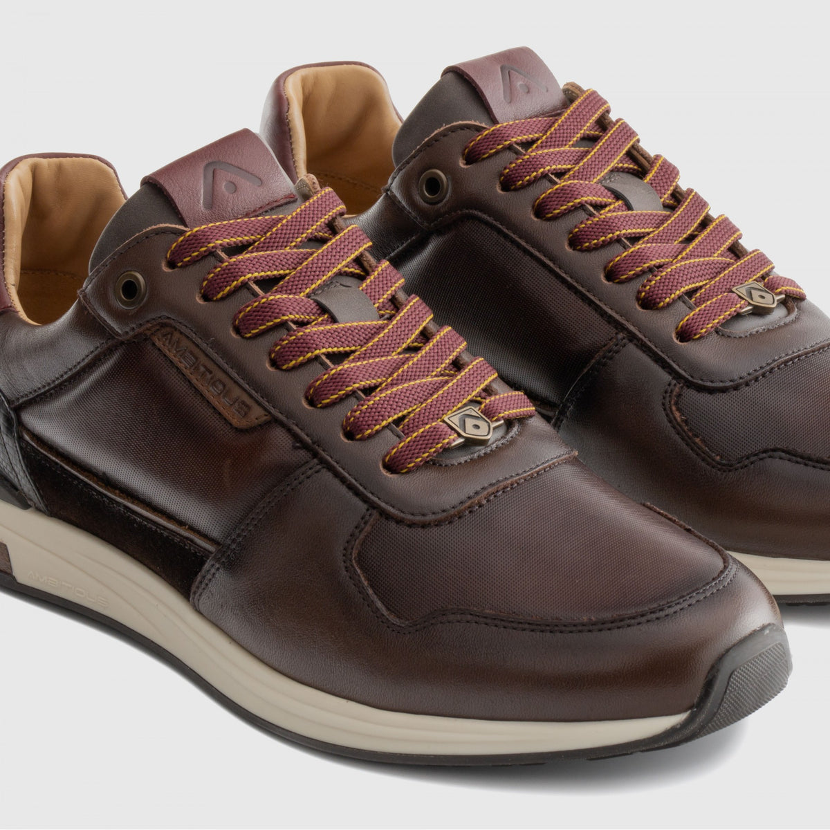 Ambitious - Slow Classic Sneaker, Brown, Carmel