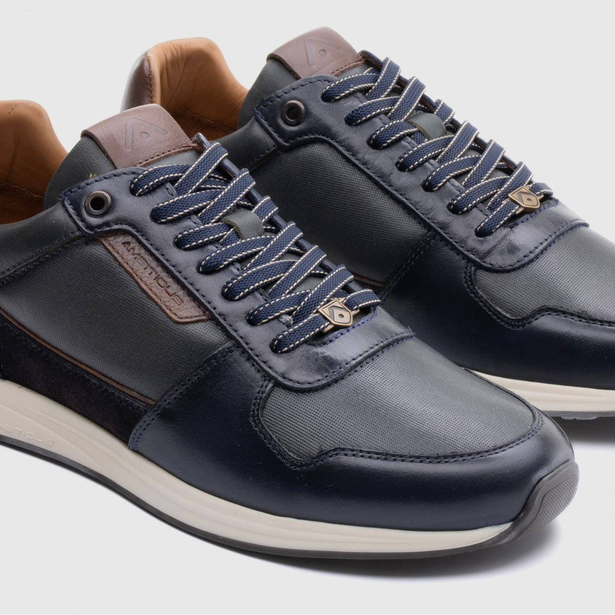 Ambitious - Slow Classic Sneaker, Navy, Rodney