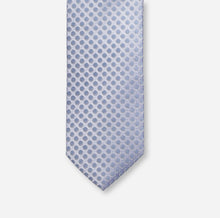 Load image into Gallery viewer, Olymp- Silk Pokadot Tie, Blue
