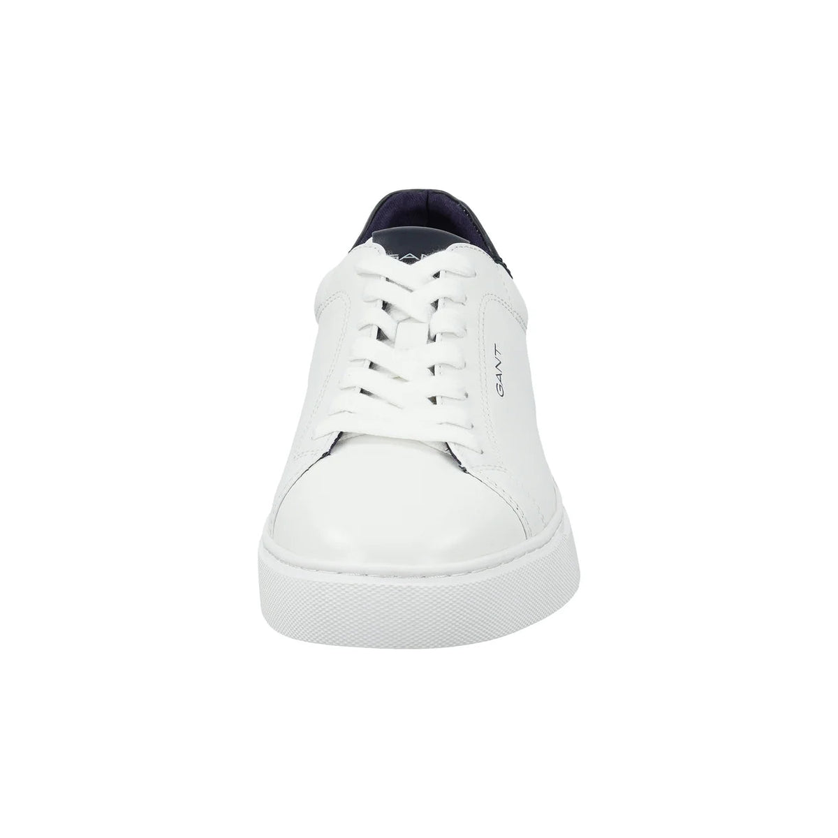 GANT - McJulien Cow Leather Trainer, White/Marine, Grace