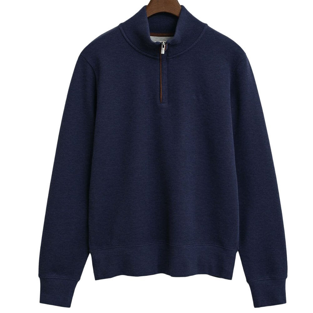 Gant - Sacker Rib Half Zip, Persian Blue (3XL)