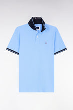 Load image into Gallery viewer, Eden Park - Short-sleeve Cotton Polo Shirt, Sky
