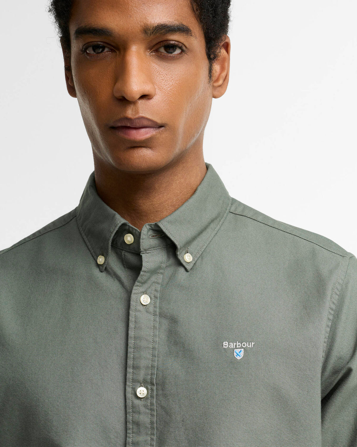 Barbour - Oxford Tailored Fit Shirt, Agave Green