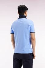 Load image into Gallery viewer, Eden Park - Short-sleeve Cotton Polo Shirt, Sky
