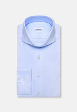 Load image into Gallery viewer, Seidensticker - Regular Fit Business Shirt, Blue Herringbone
