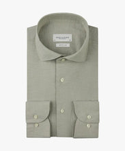 Load image into Gallery viewer, Profuomo - Cotton Linen Cutaway SF Shirt, Mid Green
