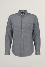 Load image into Gallery viewer, GANT - Reg Micro-check Flannel Shirt, Light Grey Melange
