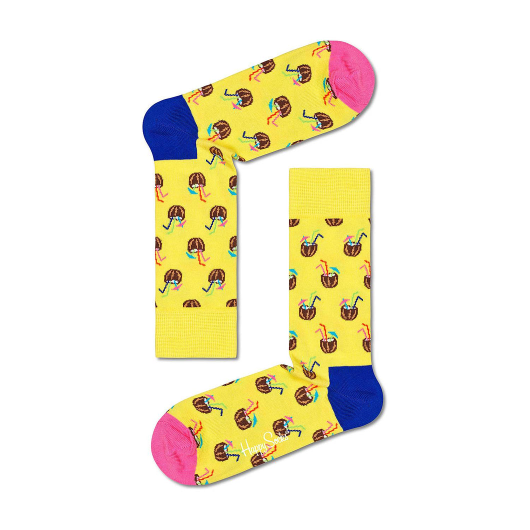 Happy Socks - Coconut Cocktail Crew