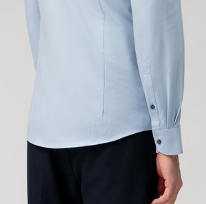 OLYMP - Body Fit Blue Shirt