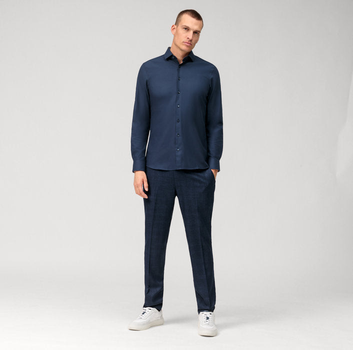 OLYMP - Navy Body Fit Shirt