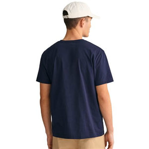 GANT - Regular Shield SS T-Shirt, Evening Blue