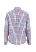Load image into Gallery viewer, Fynch Hatton - Check Pattern Cotton Shirt, Deep Merlot

