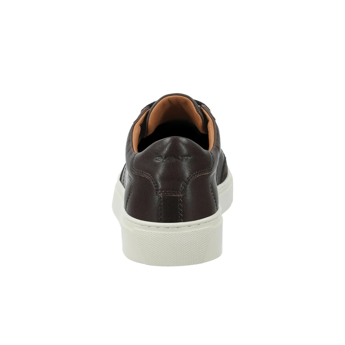 GANT - Leather/Suede McJulien Trainer, Dark Brown, Woody