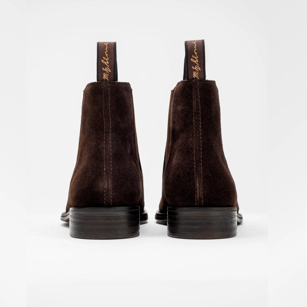 Sloane - Richmond Suede Chelsea Boot, Dark Brown, Janice