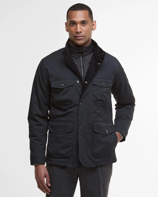 Barbour - Winter Ogston Waterproof Jacket, Navy