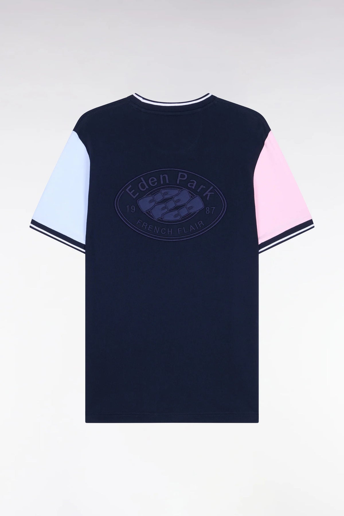Eden Park - Cotton T-Shirt, Tricolour