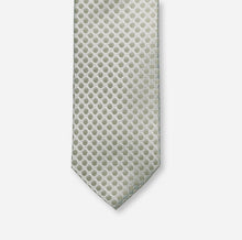 Load image into Gallery viewer, Olymp- Silk Pokadot Tie, Putty
