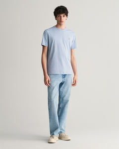 GANT - Regular Shield SS T-Shirt, Dove Blue