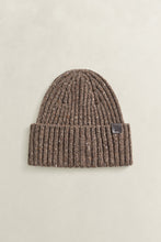 Load image into Gallery viewer, GANT - Donegal Beanie, Brown Melange
