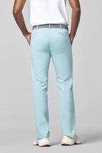 Load image into Gallery viewer, Meyer - Roma Comfort Fit Fine Cotton Chino, Aqua
