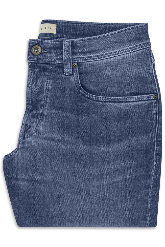 Bugatti - Regular Fit Candiani Denim Jeans, Light Blue