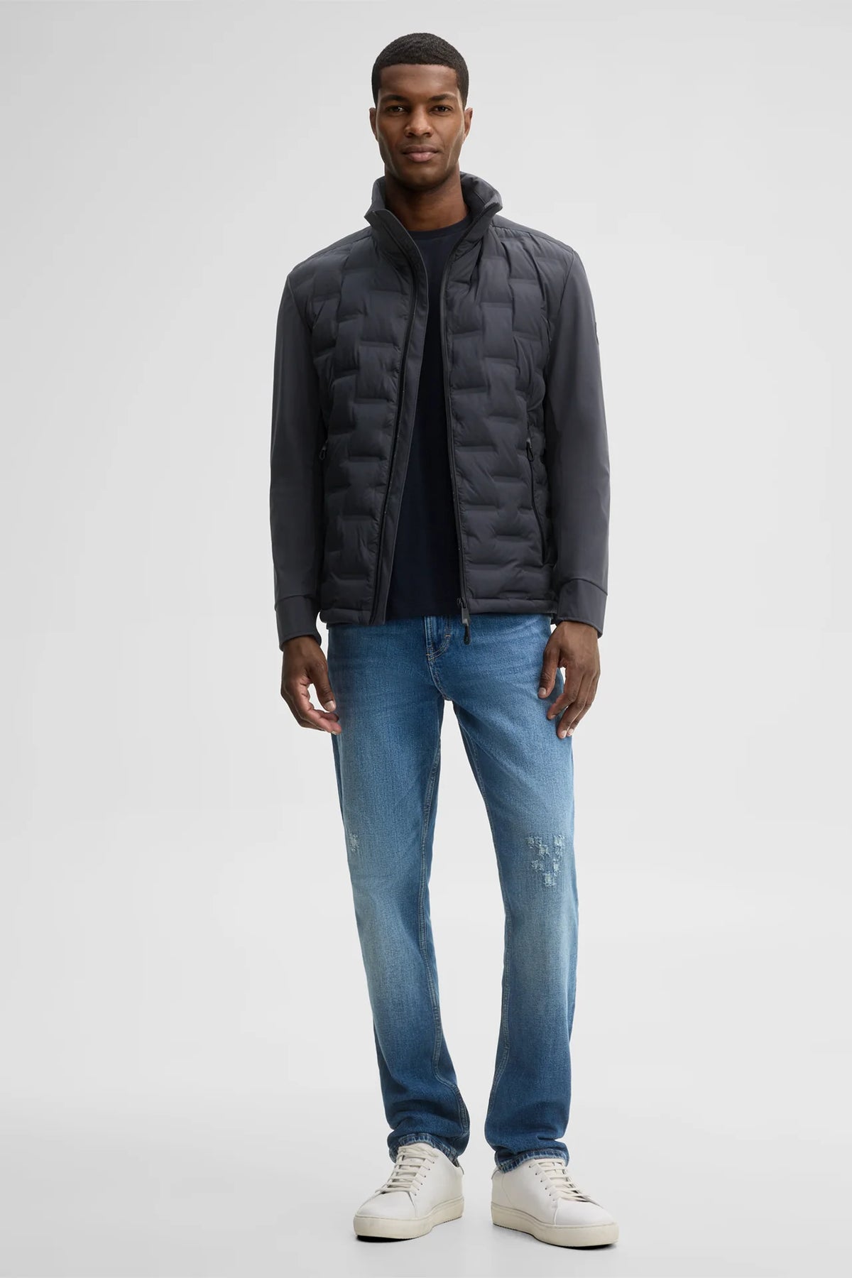 Strellson - Avio Flex Quilted Jacket, Navy