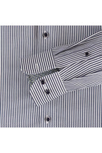 Load image into Gallery viewer, Casa Moda - Business Shirt Navy Stripe
