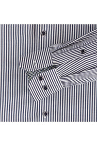 Casa Moda - Business Shirt Navy Stripe