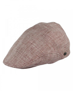 Bugatti - Checkered Linen Hat, Pink