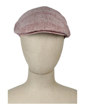 Load image into Gallery viewer, Bugatti - Checkered Linen Hat, Pink
