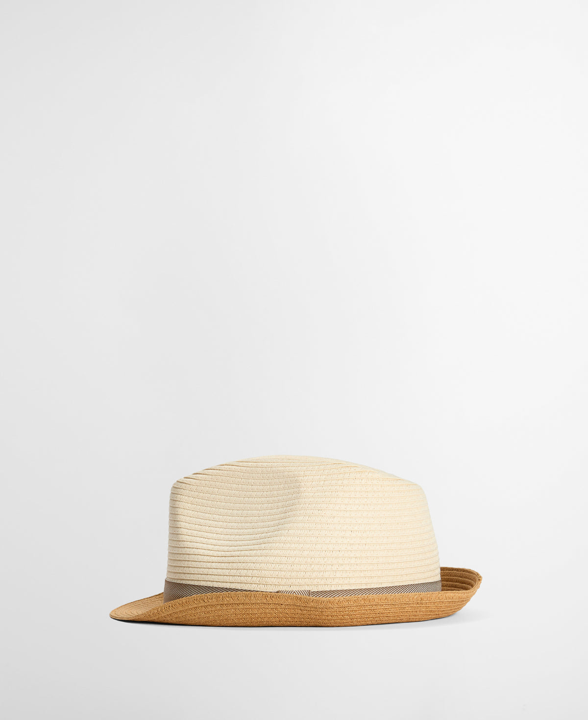 Barbour - Ashill Trilby Summer Hat, Ecru/Tan
